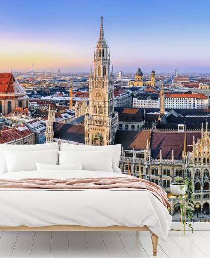 Historisch München Duitsland behang