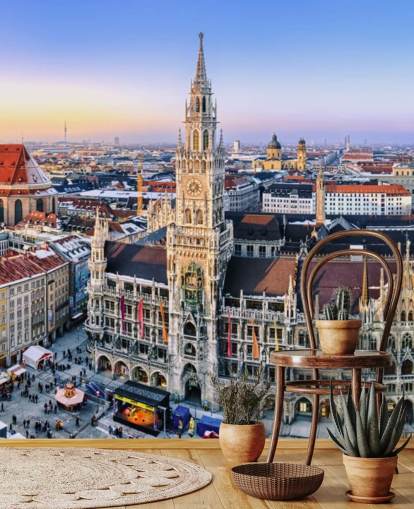 Historic Munich Germany Wallpaper