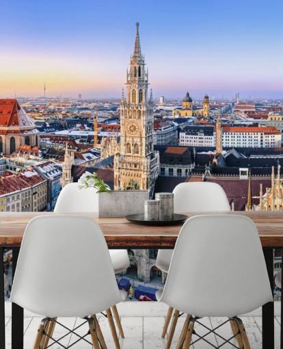 Historisk München Tyskland Baggrund Historisk München Tyskland Baggrund