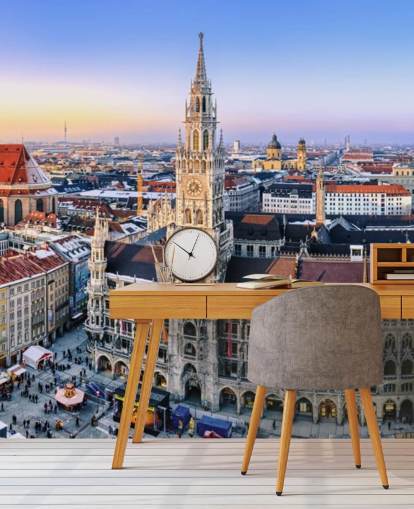 Historic Munich Germany Wallpaper