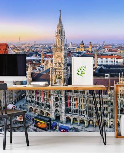 Historic Munich Germany Wallpaper