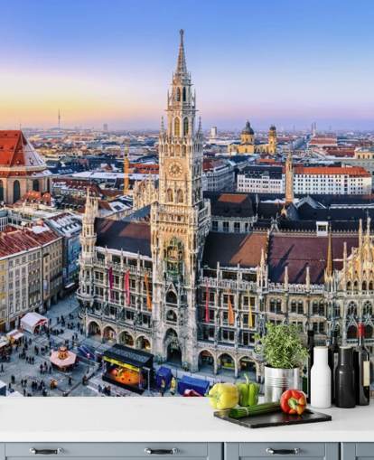 Historic Munich Germany Wallpaper