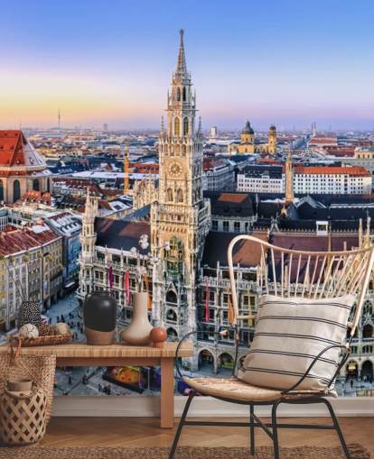 Historiallinen München Saksa Taustakuva