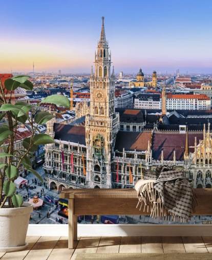 Historic Munich Germany Wallpaper