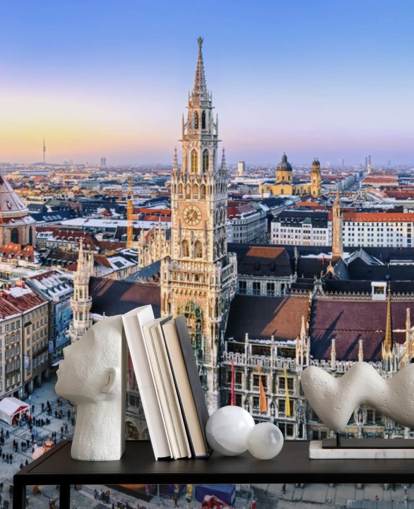 Historic Munich Germany Wallpaper