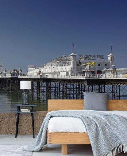 Fondo de pantalla de Brighton Pier en un día soleado