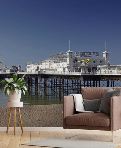 Fondo de pantalla de Brighton Pier en un día soleado