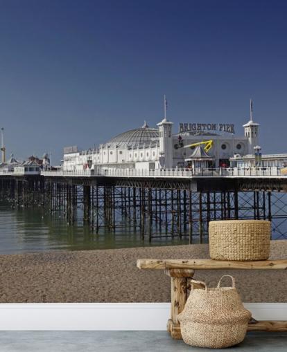 Sfondo Brighton Pier in una giornata di sole