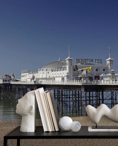 Papier peint Brighton Pier par une journée ensoleillée
