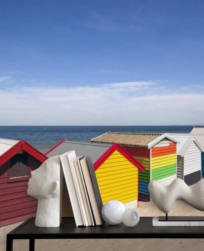colourful beach huts on beach wallpaper colourful beach huts on beach wallpaper