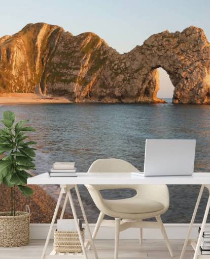 Durdle Door Sea Arch, Dorset Beach Wallpaper Durdle Door Sea Arch, Dorset Beach Wallpaper