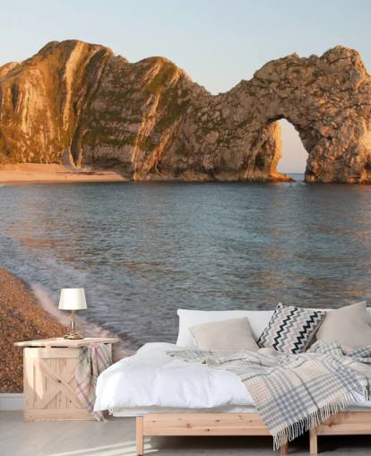 Decorazione murale con pareti rocciose