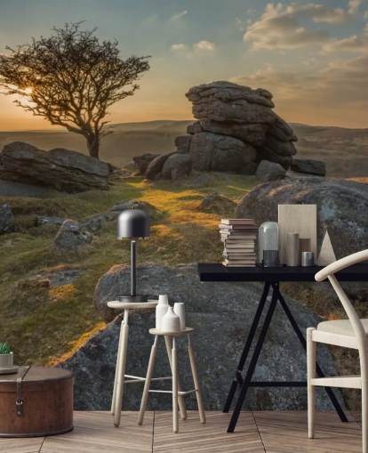 Craggy Mountain Top Seinämaalaus