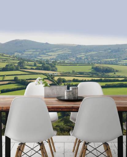 Carta da parati Rolling Green Hills Devon