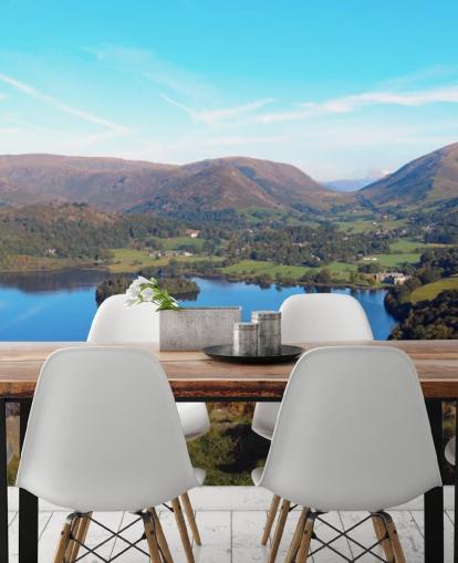 Lake Countryside Wall Mural Lake Countryside Wall Mural