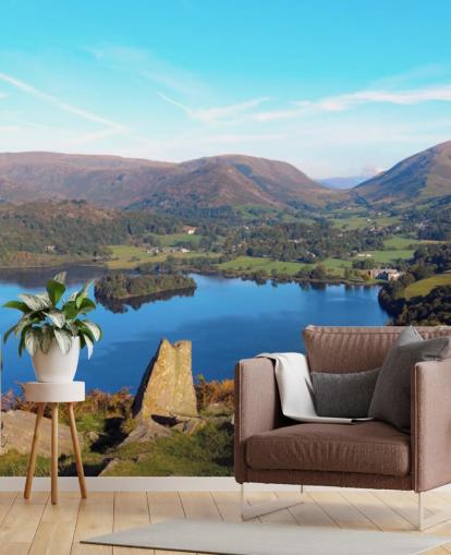 Lake Countryside Wall Mural