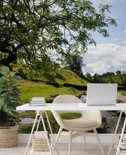 Décoration murale arbre et ruisseau Décoration murale arbre et ruisseau