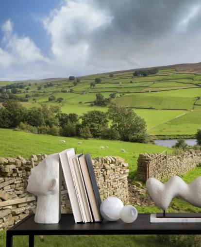 Swaledale, Yorkshire Countryside Wallpaper