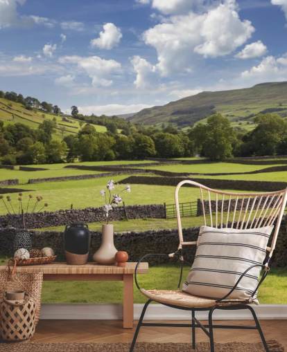 anpassbares Tapeten-Wandbild auf dem Land namens Rural Yorkshire für Pflegeheime und Unternehmen