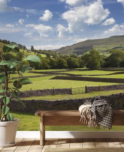 anpassbares Tapeten-Wandbild auf dem Land namens Rural Yorkshire für Pflegeheime und Unternehmen