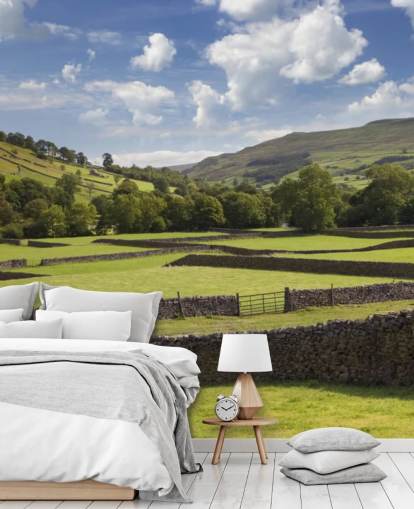 countryside customisable wallpaper mural called Rural Yorkshire for care homes and businesses
