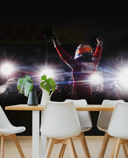 black, white and red f1 wallpaper mural called Fernando Alonso Korea Victory 2010 black, white and red f1 wallpaper mural called Fernando Alonso Korea Victory 2010