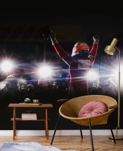 black, white and red f1 wallpaper mural called Fernando Alonso Korea Victory 2010 black, white and red f1 wallpaper mural called Fernando Alonso Korea Victory 2010