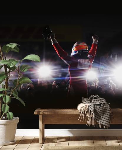 black, white and red f1 wallpaper mural called Fernando Alonso Korea Victory 2010 black, white and red f1 wallpaper mural called Fernando Alonso Korea Victory 2010