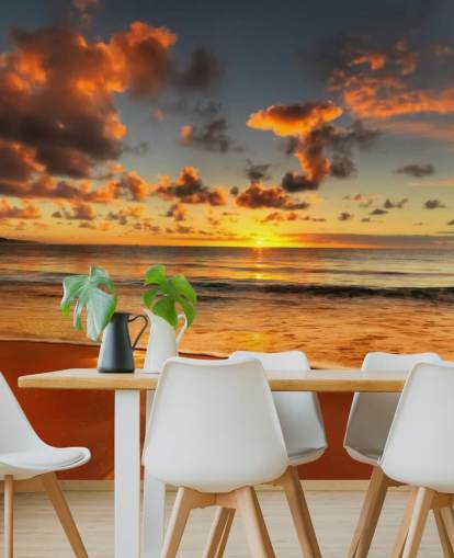 orange beach and sunset wallpaper orange beach and sunset wallpaper