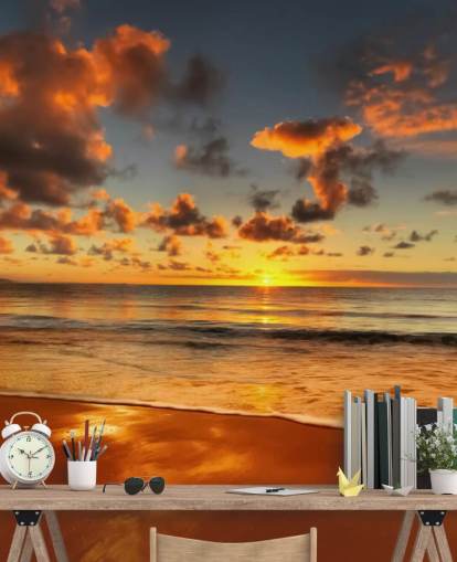 orange beach and sunset wallpaper orange beach and sunset wallpaper