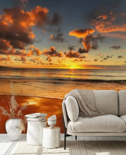 orange beach and sunset wallpaper orange beach and sunset wallpaper