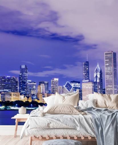 Centro de Chicago Chicago Downtown Wallpaper 