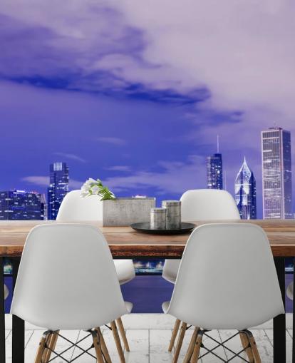Centro de Chicago Chicago Downtown Wallpaper 