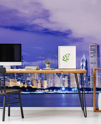 Centro de Chicago Chicago Downtown Wallpaper 