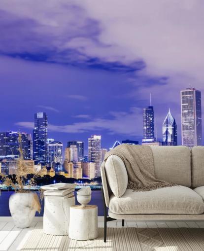 Centro de Chicago Chicago Downtown Wallpaper 