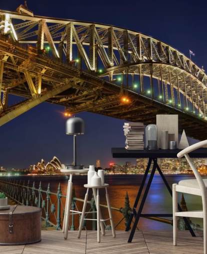sydney bro om natten tapet