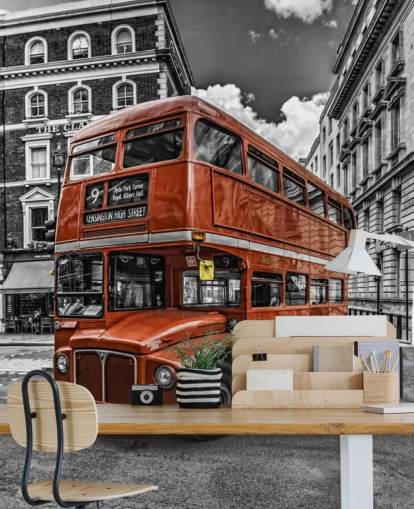 London Bus Wallpaper