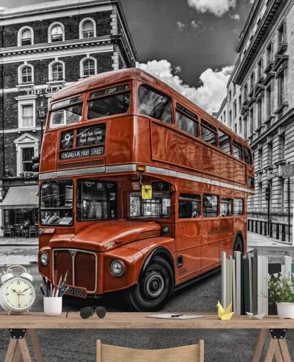 London Bus Wallpaper