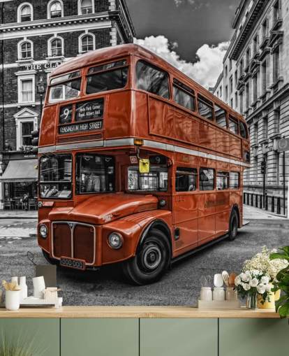 London Bus Wallpaper