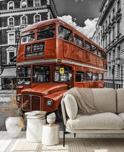 Carta da parati London Bus