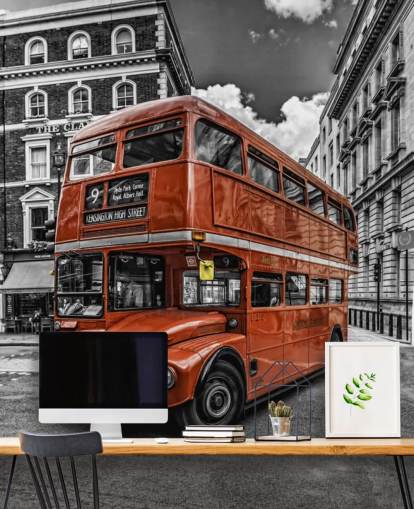 London Buss Bakgrunn