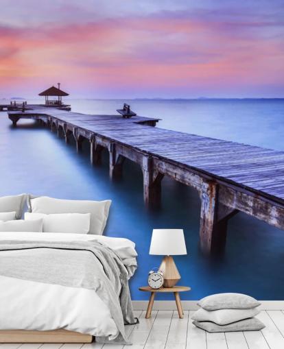 Papel de Parede Jetty and Large Lake