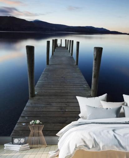 Pier Lake Bakgrunn Pier Lake Bakgrunn