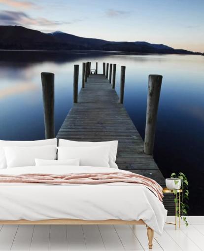 Pier Lake Wallpaper