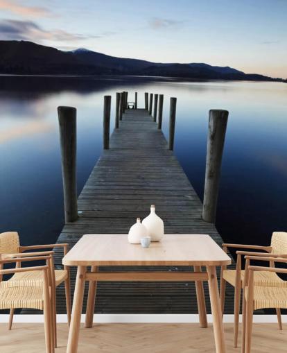 Papier peint Pier Lake Papier peint Pier Lake