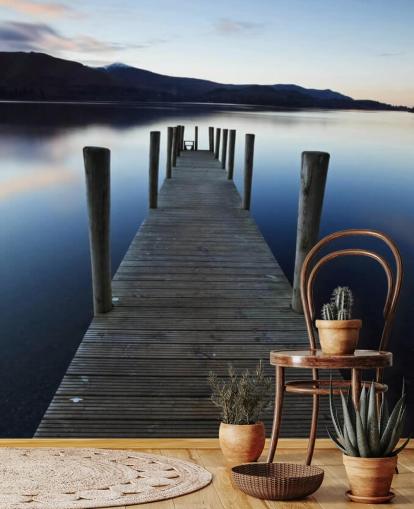 Papel de parede Pier Lake