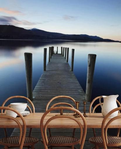 Pier Lake Wallpaper Pier Lake Wallpaper