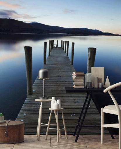 Pier Lake Hintergrundbild