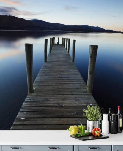 Fondo de pantalla de Pier Lake