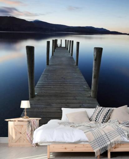 Pier Lake Achtergrond